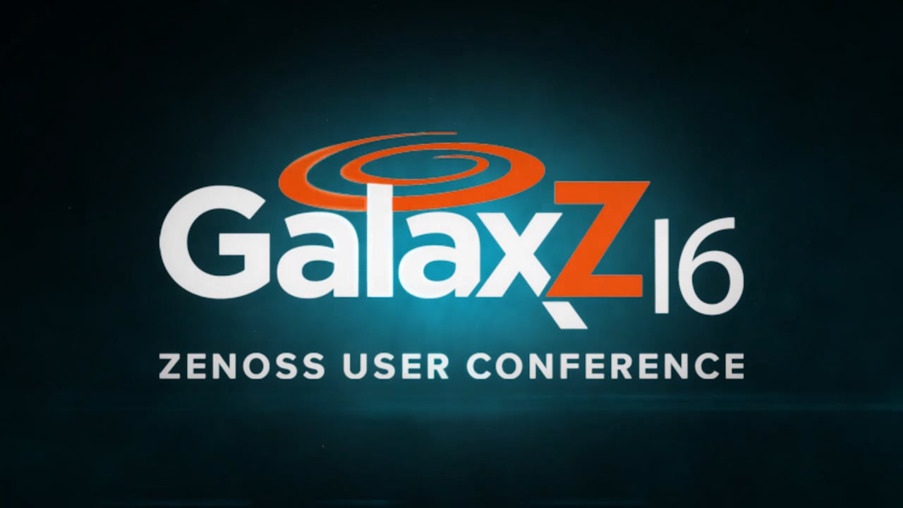 Event Video – Highlight Reel – Zenoss GalaxZ 2016