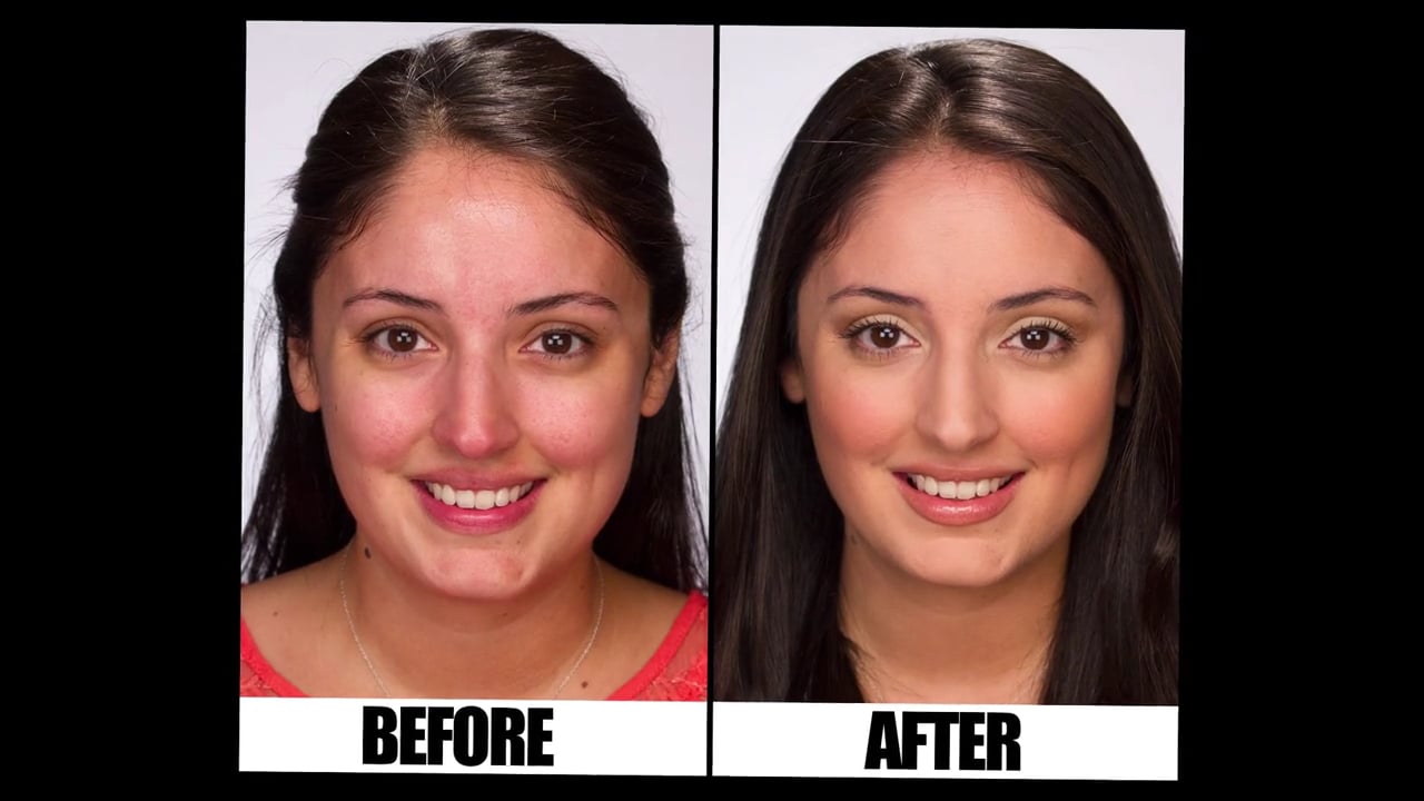 Before and After – Professional Hair and Makeup – Sparksight